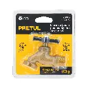 Llave de nariz para jardín 1/2" en blister Agua| Pretul