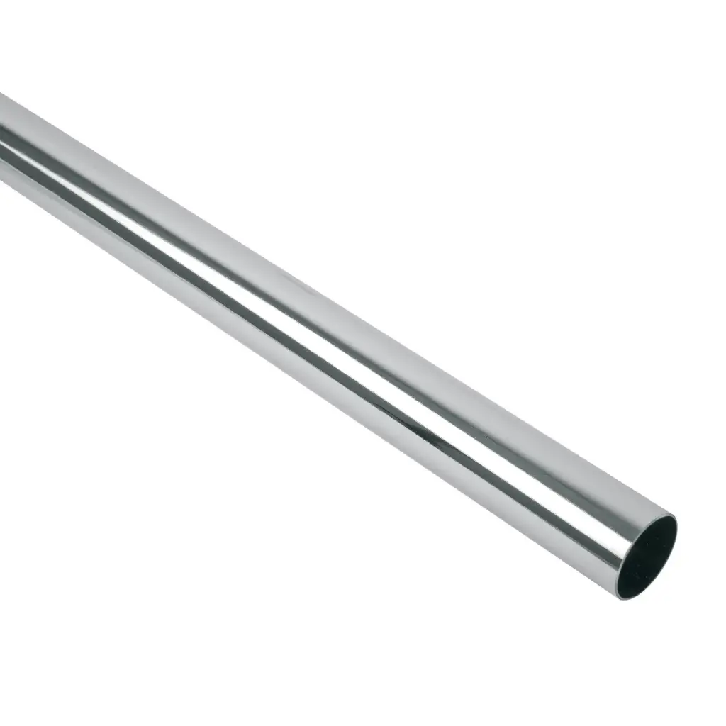 [48974] Tubo redondo para clóset 3m acero cromado | Hermex