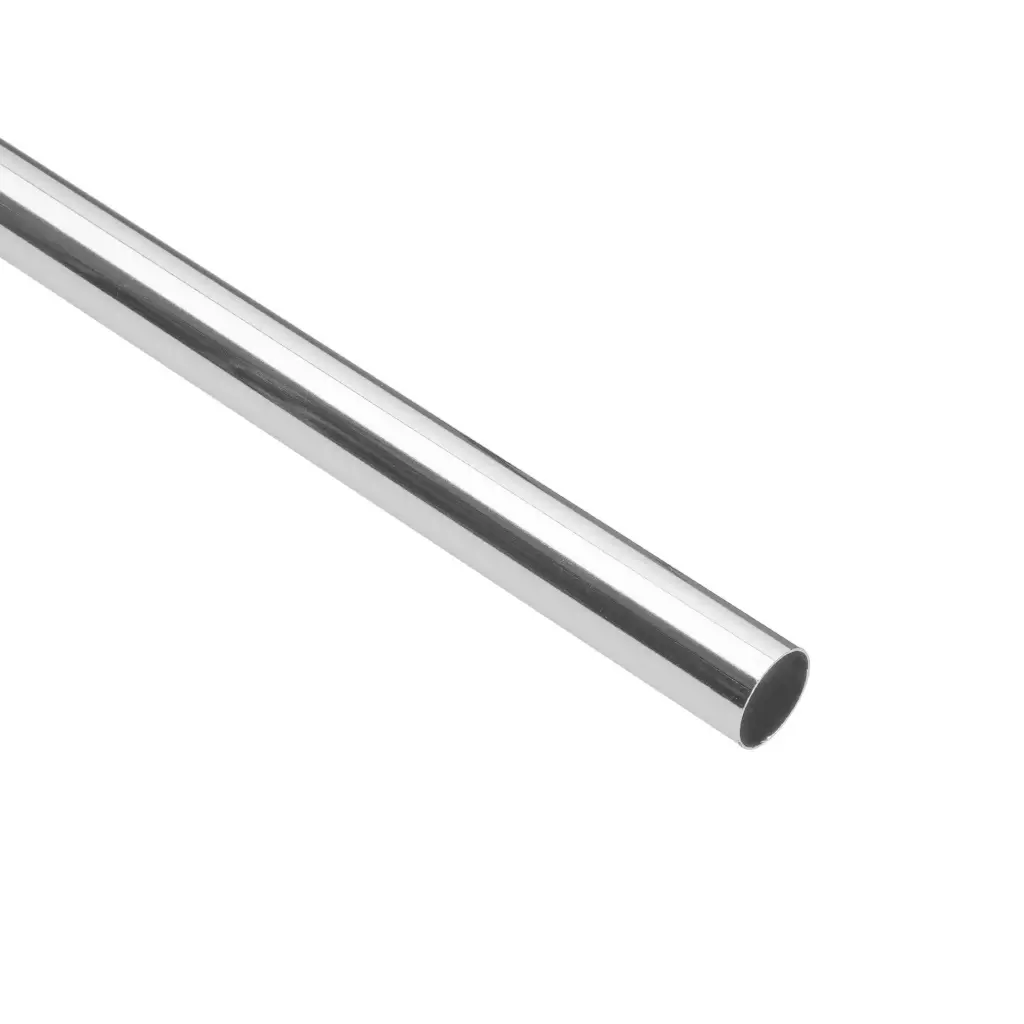 Tubo redondo para clóset 1.5 m acero cromado | Hermex