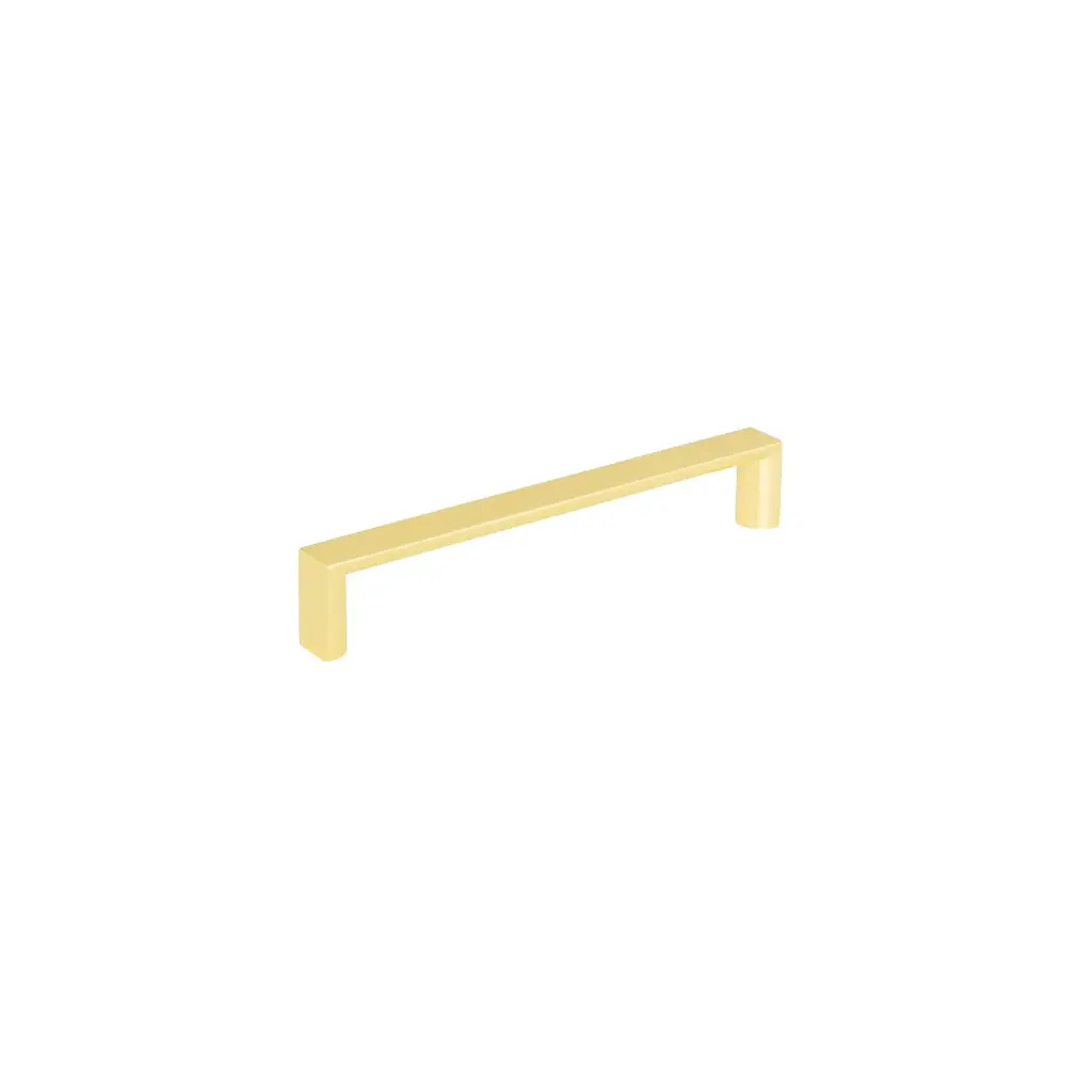 Jaladera 128 mm estilo andamio latón brillante | Fiero