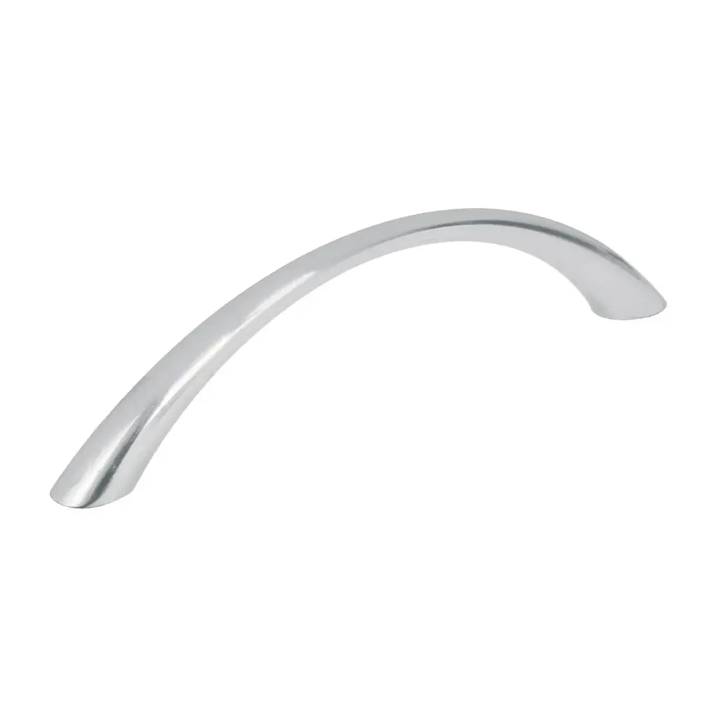 [43824] Jaladera 96 mm estilo arco níquel satinado | Fiero