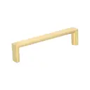 Jaladera 96 mm estilo andamio latón brillante | Fiero