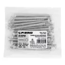 Bolsa Tornillo #1/4 x 3 1/2 Máquina hexagonal galvanizado con 30 pzas | Fiero