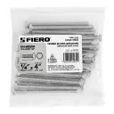 Bolsa Tornillo #1/4 x 4 Máquina hexagonal galvanizado con 30 pzas | Fiero