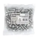Bolsa Tornillo #5/16 x 1 Máquina hexagonal galvanizado con 60 pzas | Fiero