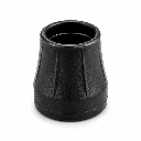Regatón 7/8" especial de hule con protector vinil