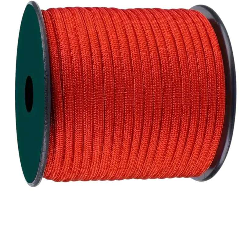Cordón Paracord Trenzado 4 mm | 100% Poliéster | Alta Flexibilidad y Resistencia