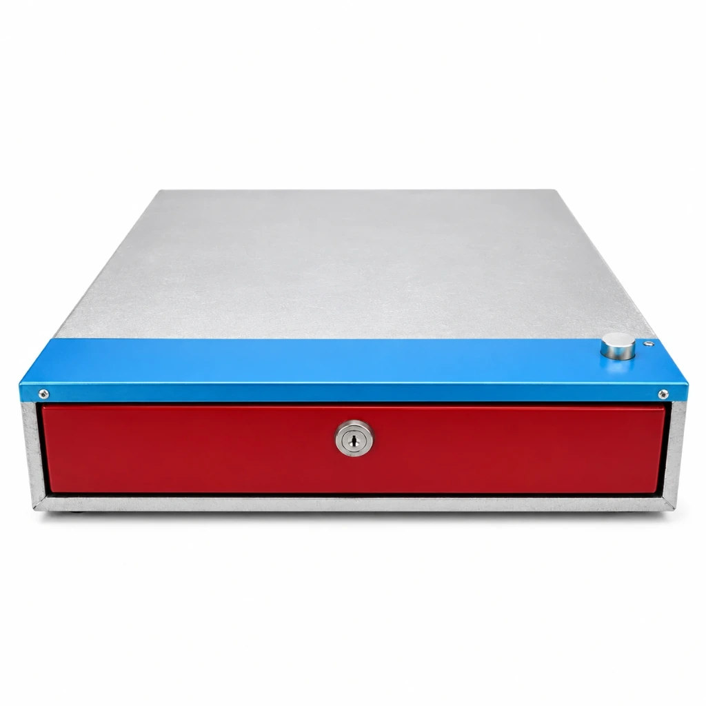 Caja para dinero grande con timbre