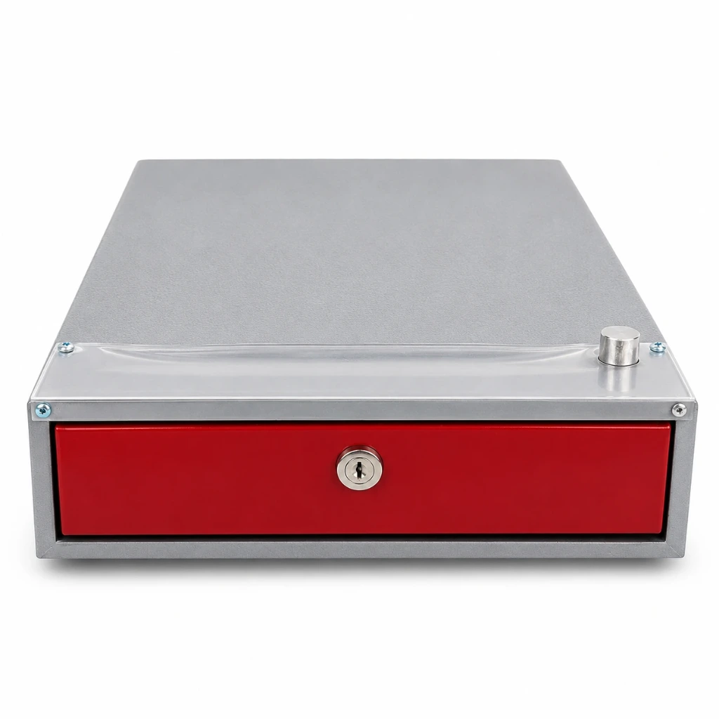 Caja para dinero mediana con timbre