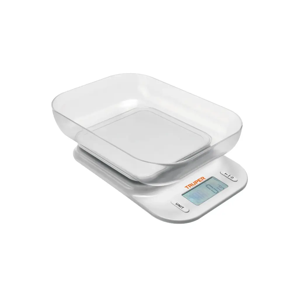 [102421] Báscula digital con tazón para cocina 5 kg | Truper