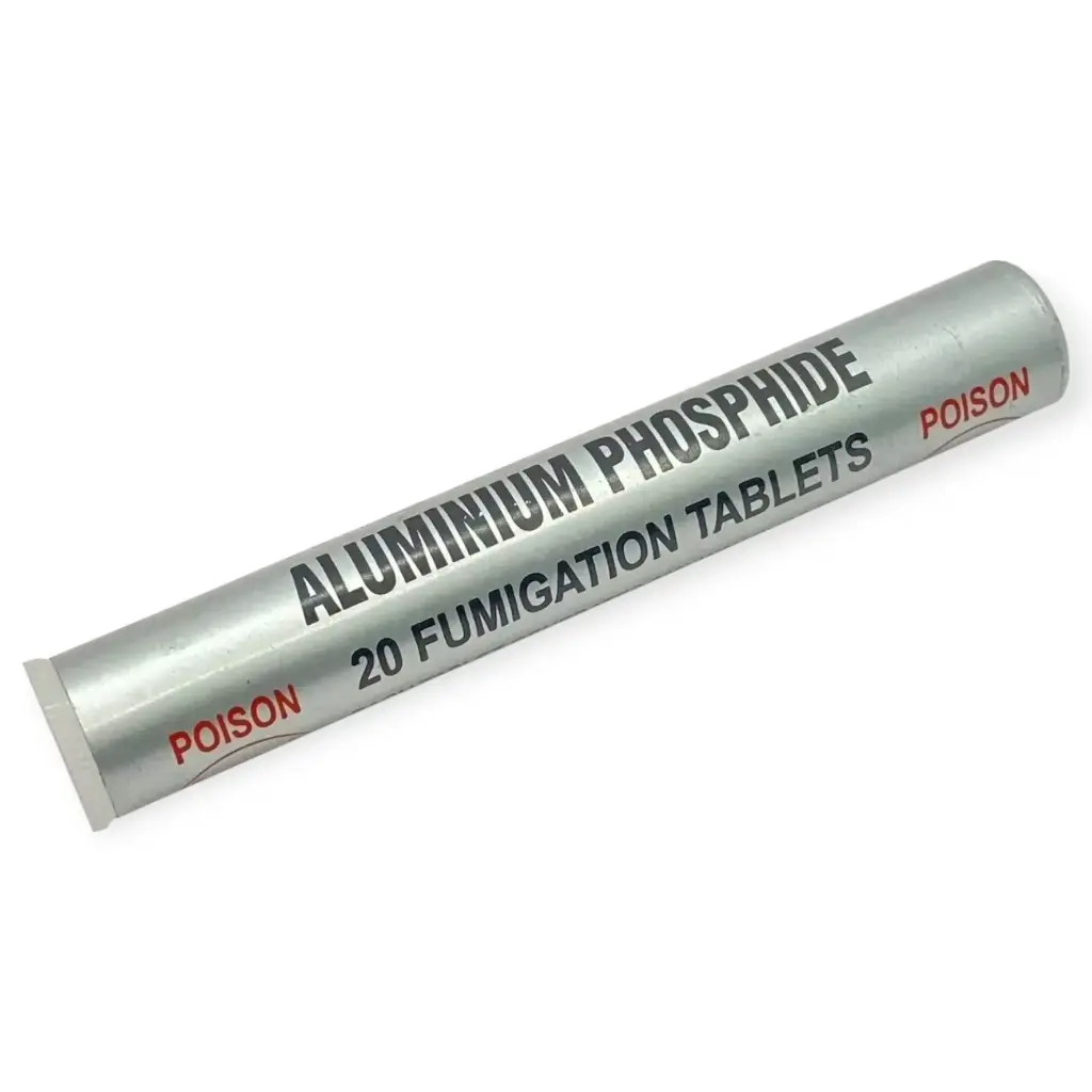 Tubo Fosfuro de Aluminio Quick Fume con 20 pastillas | Fumigante