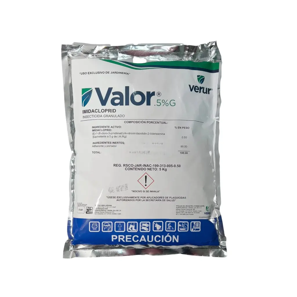 Saco de Valor 0.5 G Insecticida neonicotinoide granulado con 5KG