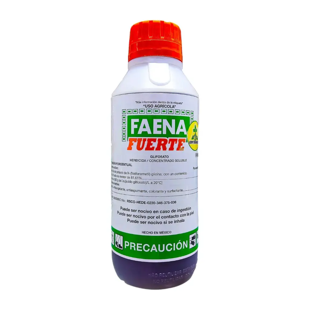 Faena Fuerte tapa naranja 1 L | Herbicida