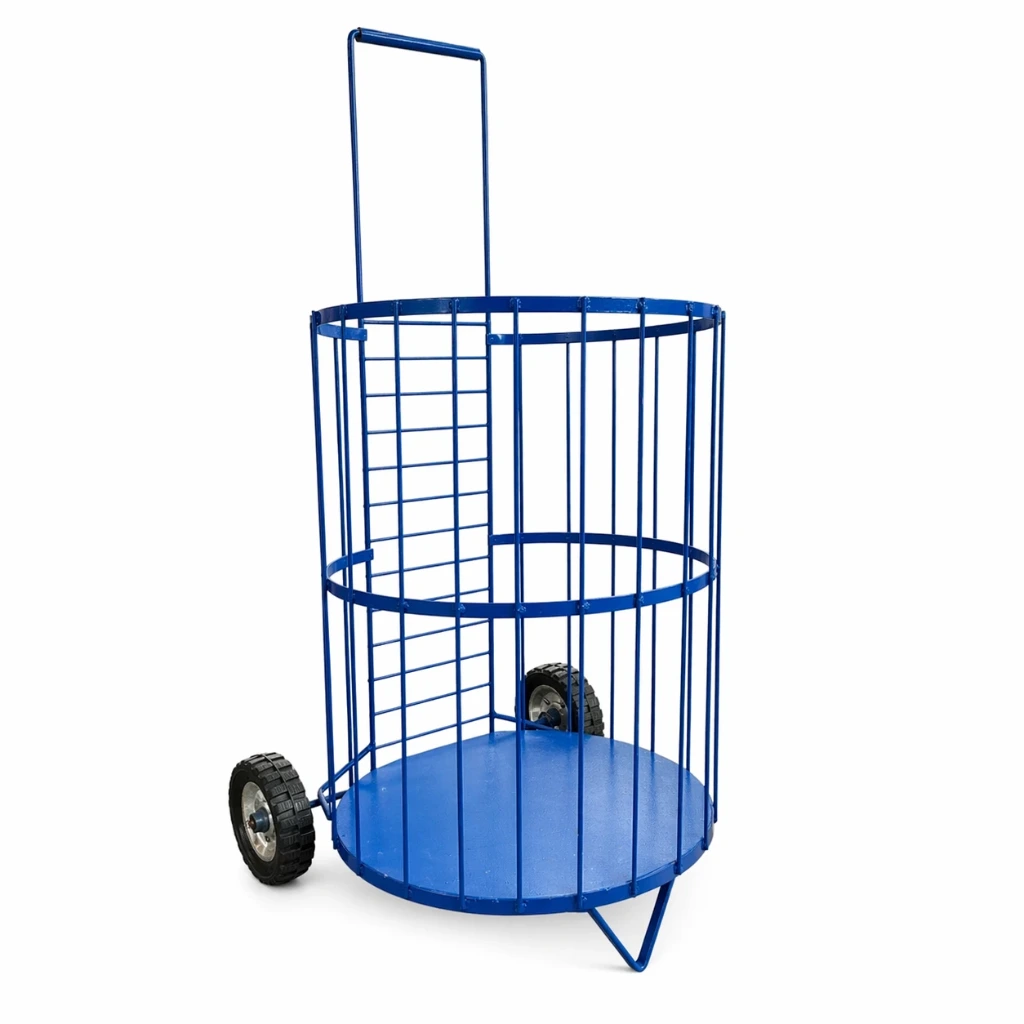 Carrito para mandado Fijo Redondo con Canasta