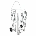 Carrito para mandado Plegable con Canasta