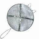 Colador malla mosquitera 40cm | Acero galvanizado