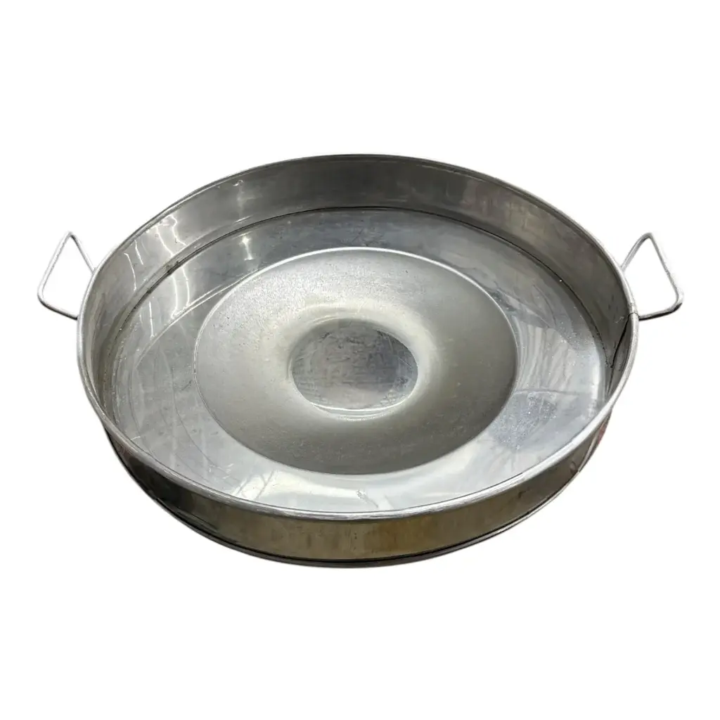 Comal - Disco con Pozo 40cm | Acero galvanizado