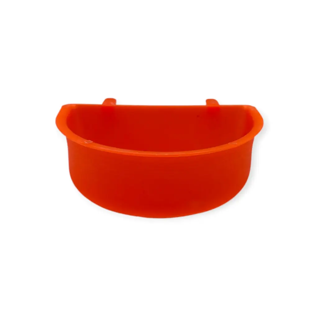 Comedero media luna chico para aves