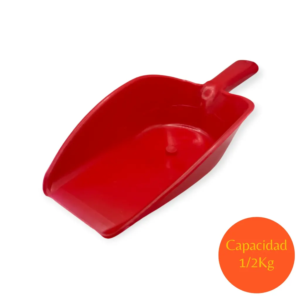 Cucharon industrial plastico 1/2kg