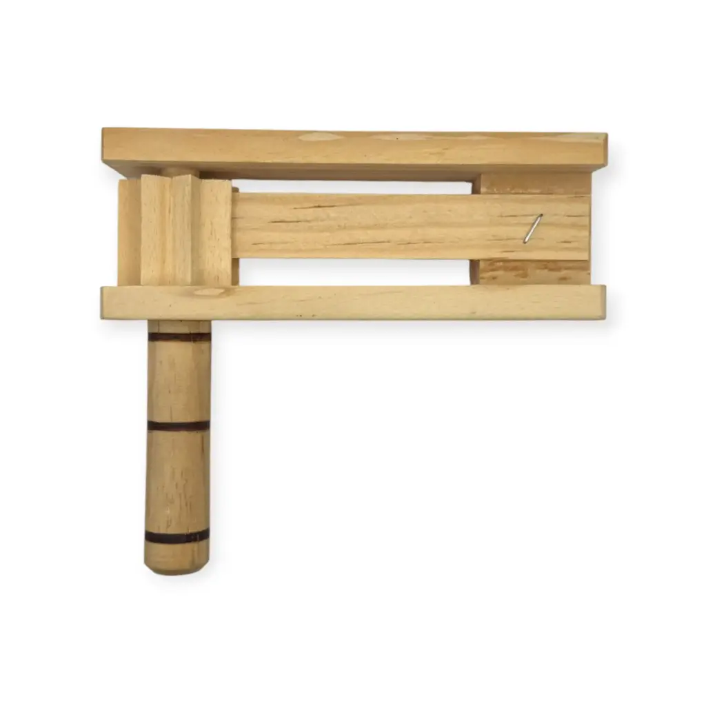 Matraca de madera mini 13cm×3.5cm