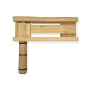 Matraca de madera mini 13cm×3.5cm