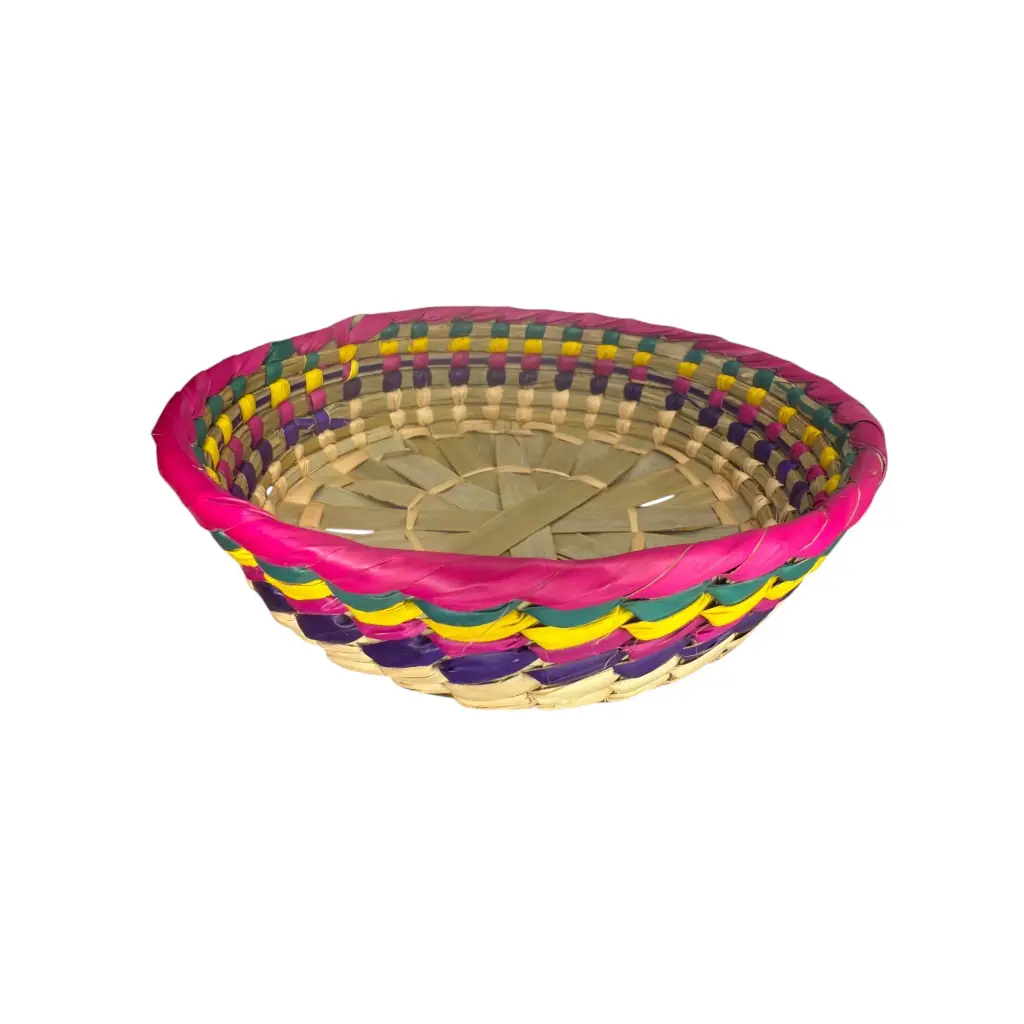 Tortillero palma color Chico sin tapa 18cm×5cm