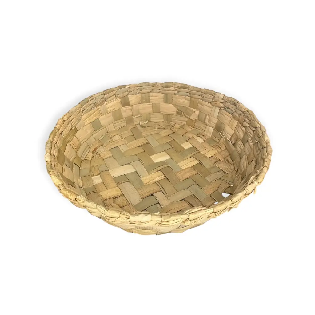 Tortillero tule liso sin tapa 17cm