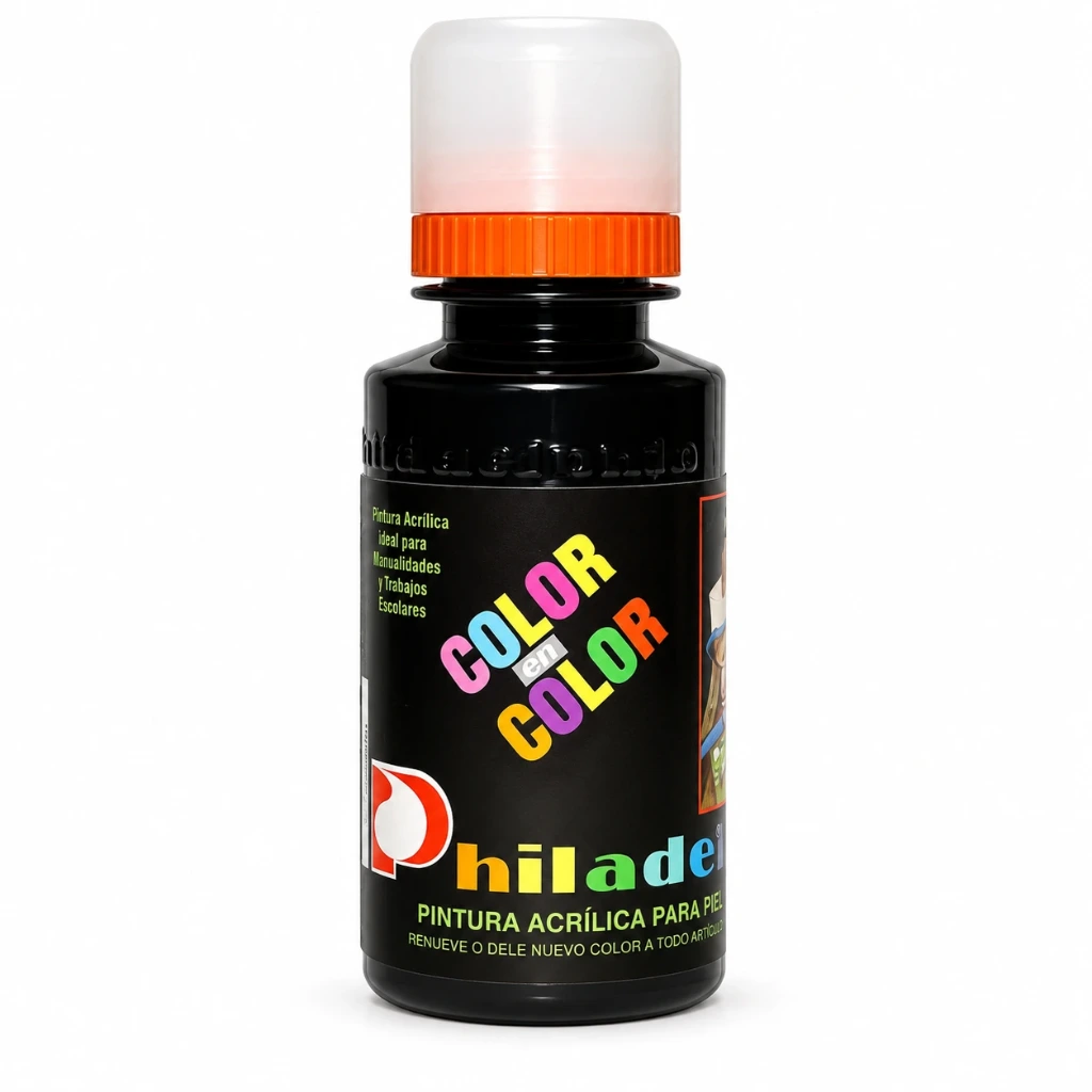 Pintura negro 120ml Philadelphia