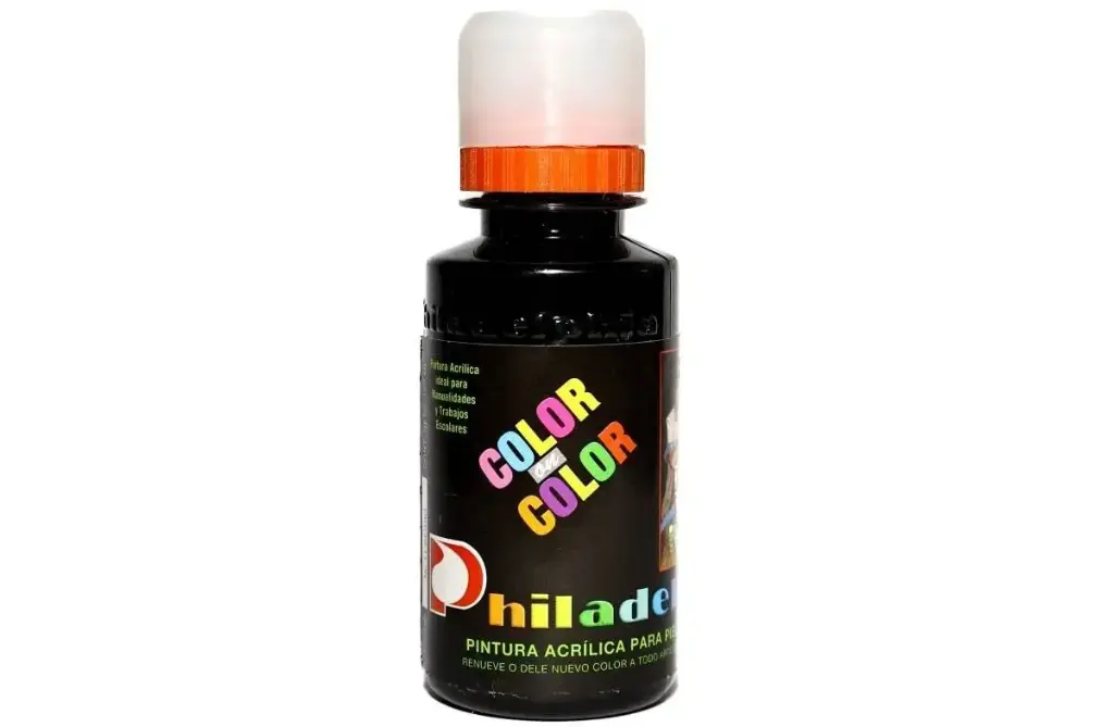 Pintura negro 120ml Philadelphia