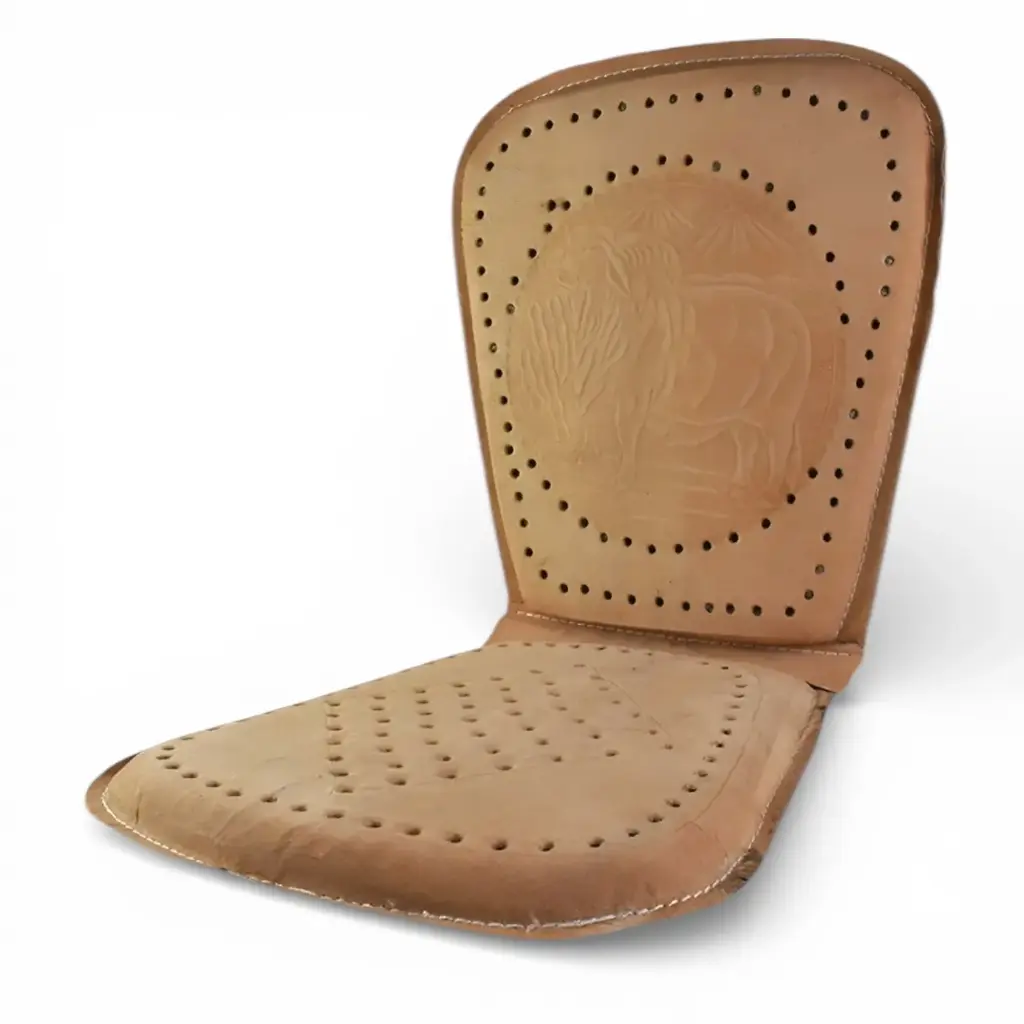 Cubre asiento de cuero cerdo para carro Respaldo