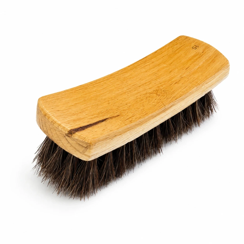 [26-7210-020003] Cepillo para bolero #2 14 cm | Cerdas naturales | Bolear