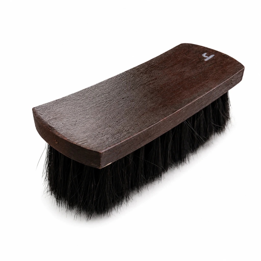 [26-7210-040006] Cepillo para bolero #4 19 cm | Cerdas naturales | Bolear