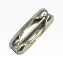 Conector cadena de bolitas 3.2 mm niquelado