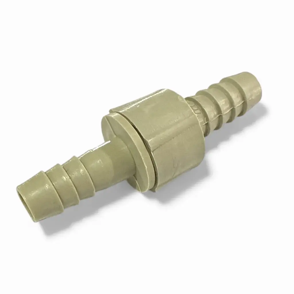 Conexión para manguera hembra a macho 1/2" de PVC