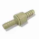Conexión para manguera hembra a macho 1/2" de PVC
