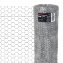 Rollo malla hexagonal 1 m calibre 22 abertura 25 mm 45 mtrs