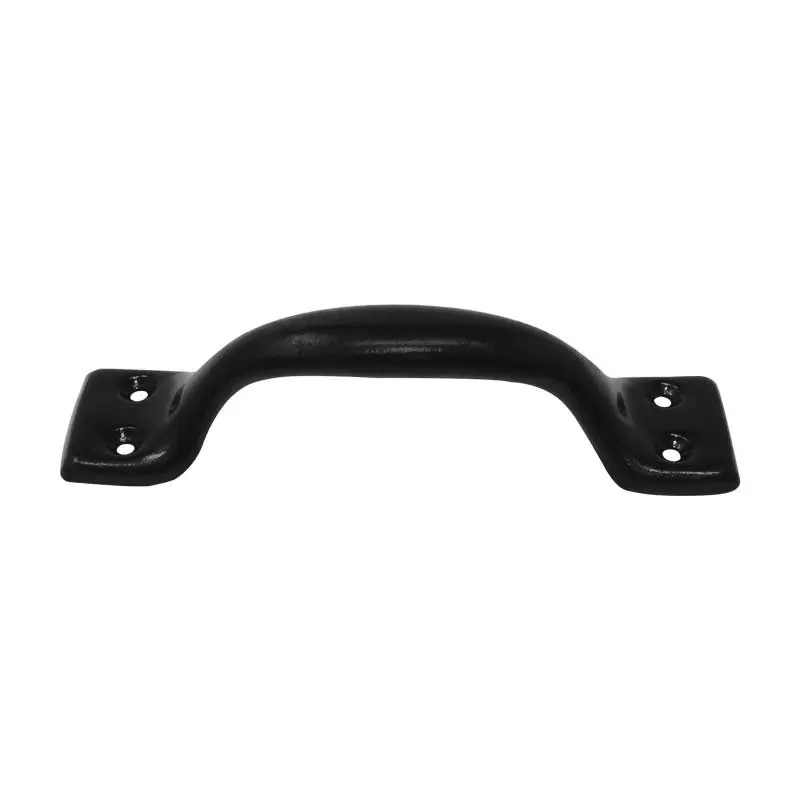 Jaladera para mueble negra 150mm | Mañon