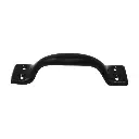 Jaladera para mueble negra 150mm | Mañon