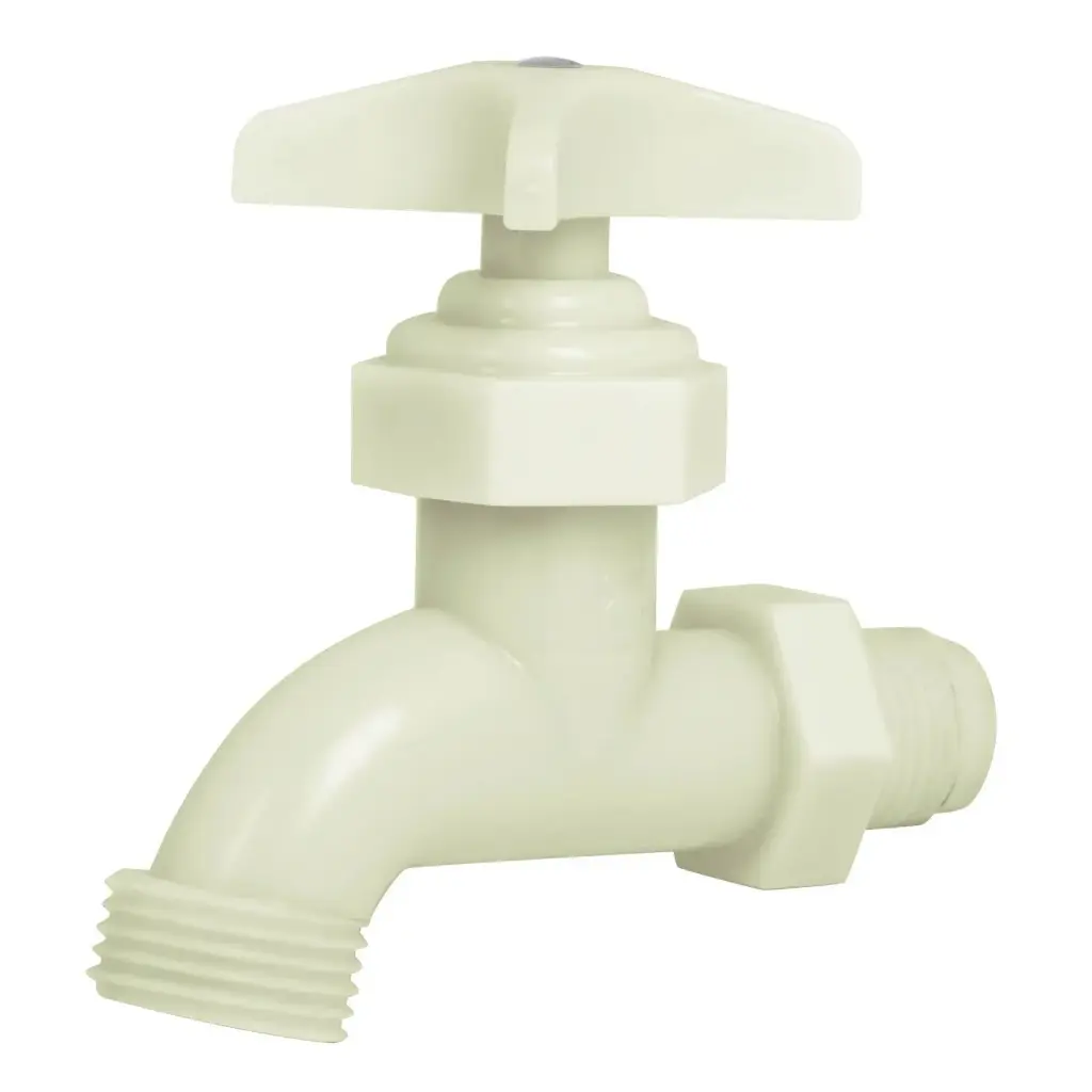Llave de nariz 1/2" PVC Jardin