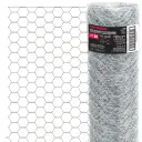 Rollo malla hexagonal 1.5 m calibre 20 abertura 50 mm 45 mtrs