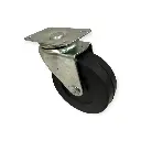Rodaja hule 2 1/2" con placa giratoria | Rueda