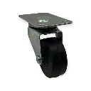 Rodaja hule 1 5/8" con placa giratoria | Rueda