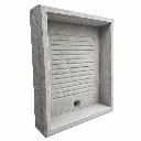 Lavadero de cemento sin pila 75x55cm