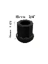 Regatón de hule 3/4" Costilla