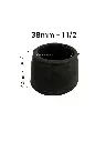 Regatón de hule 1 1/2" Redondo