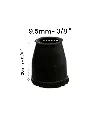 Regatón de hule 3/8" Redondo