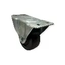 Rodaja hule 3" Placa Fija tipo Industrial carga 20kg | Rueda