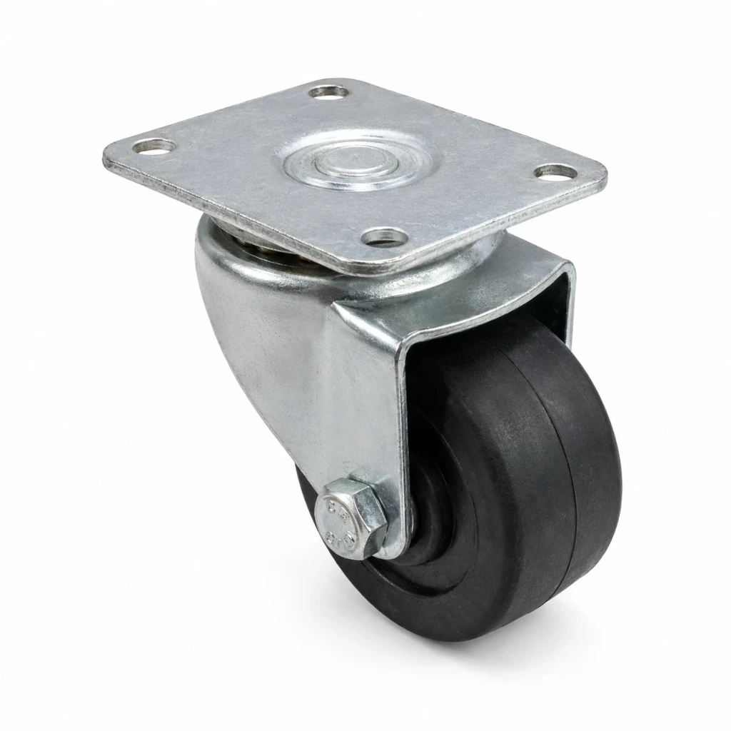 Rodaja hule 2" Placa Giratoria tipo Industrial | Rueda