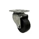Rodaja hule 2" Placa Giratoria tipo Industrial carga 20kg | Rueda