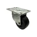 Rodaja hule 3" Placa Giratoria tipo Industrial carga 20kg | Rueda